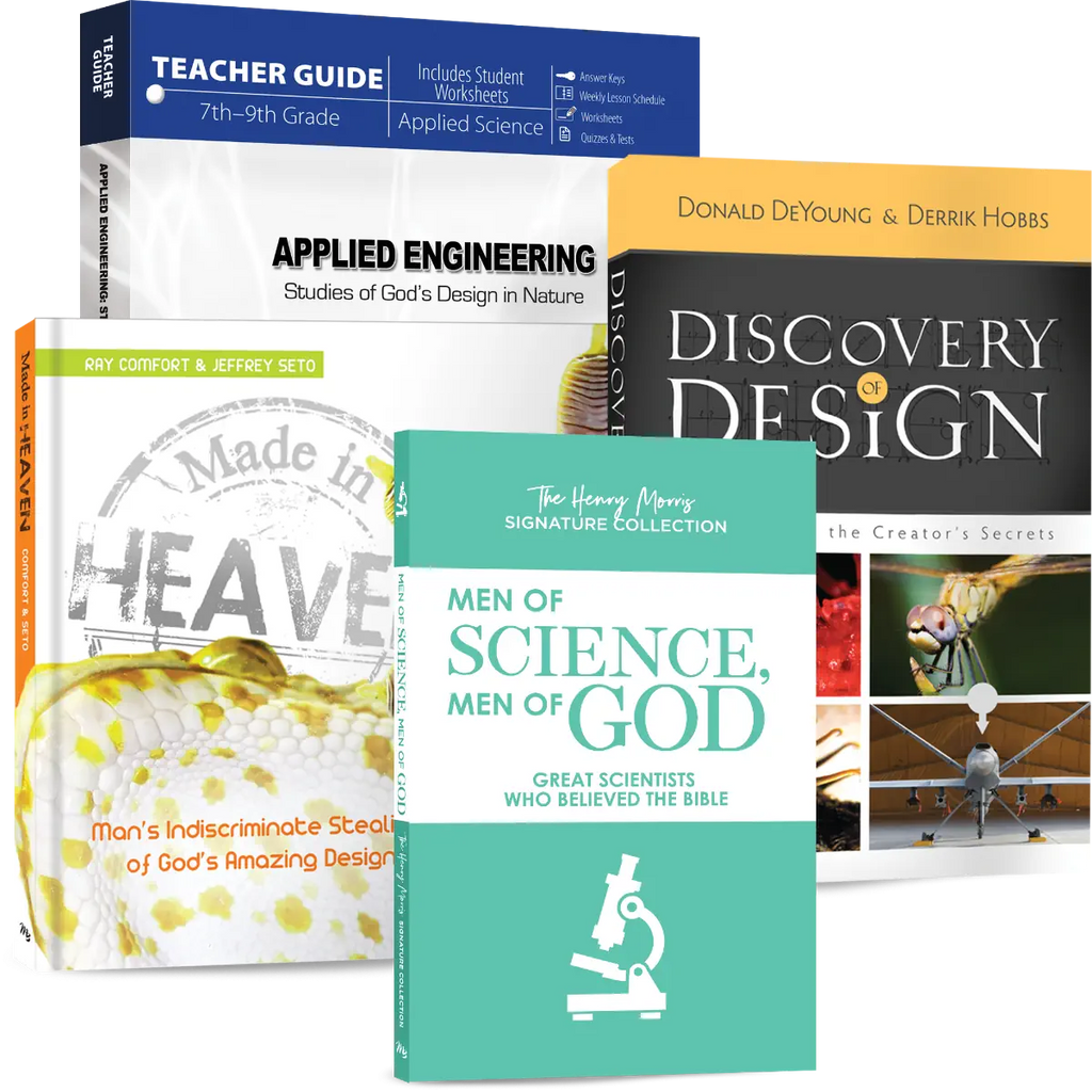 Applied Engineering: Studies of God's Design in Nature (Curriculum Pack) Grades 7-9
