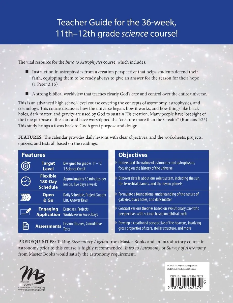 Intro to Astrophysics Set Grades 11-12