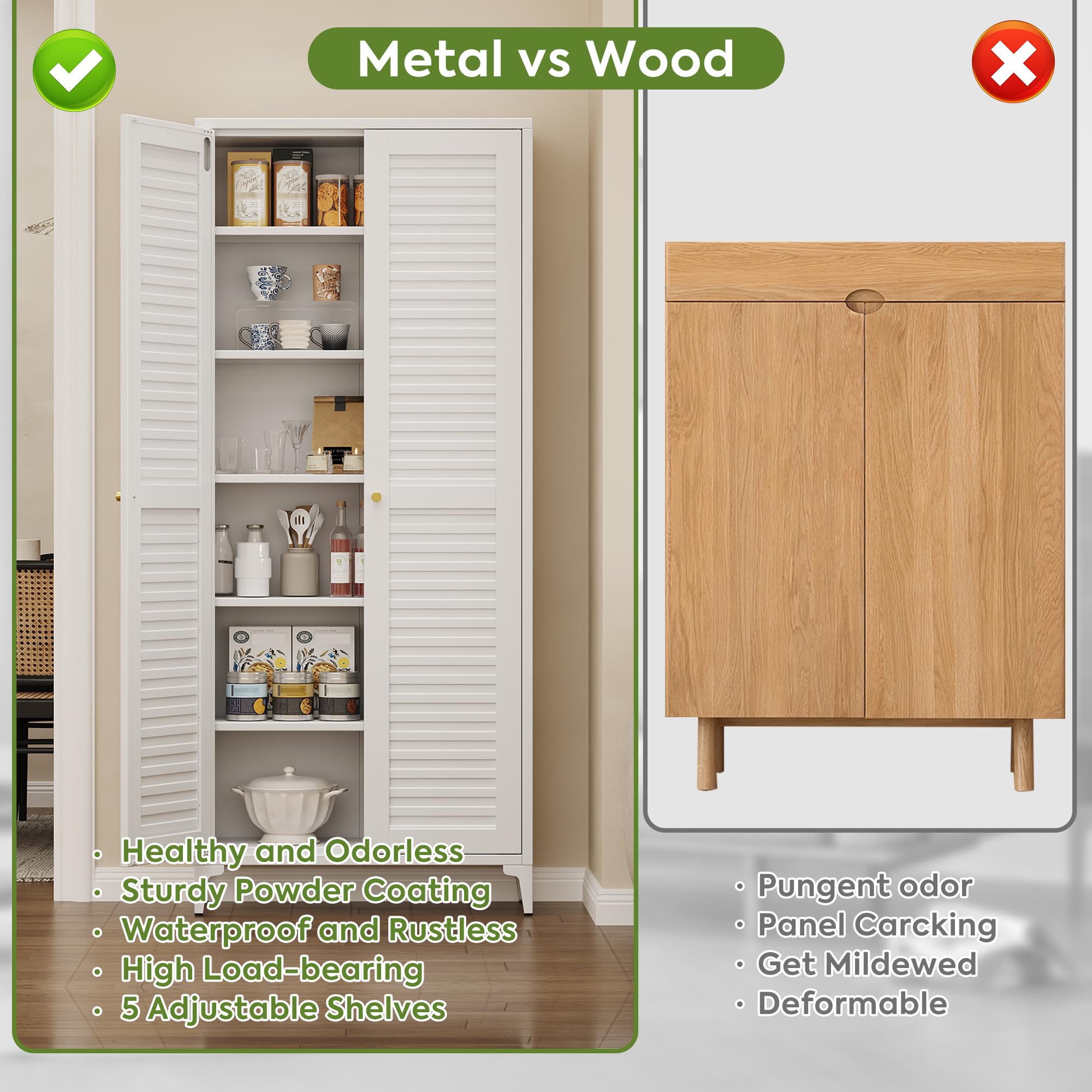 74inch Metal Cabinet
