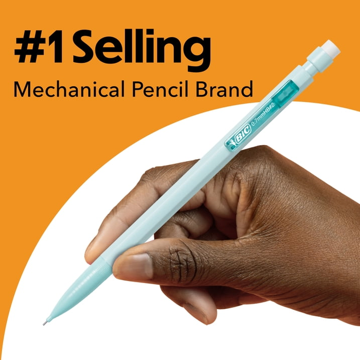 Bic Xtra Smooth Pastel Mechanical Pencils 40 Count Pack
