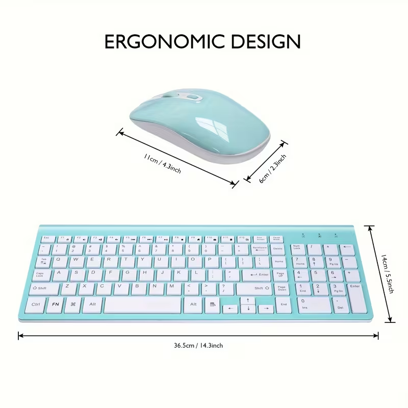 Wireless Keyboard And Mouse Combo