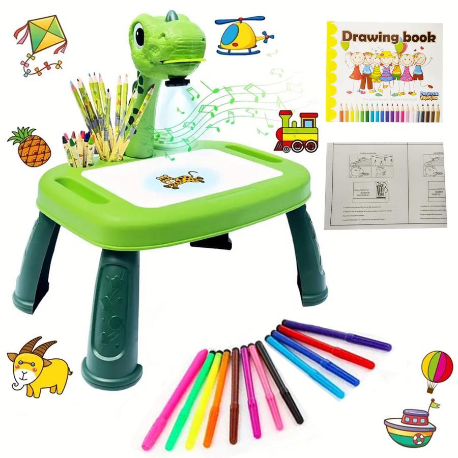 Dinosaur Projector Drawing Table