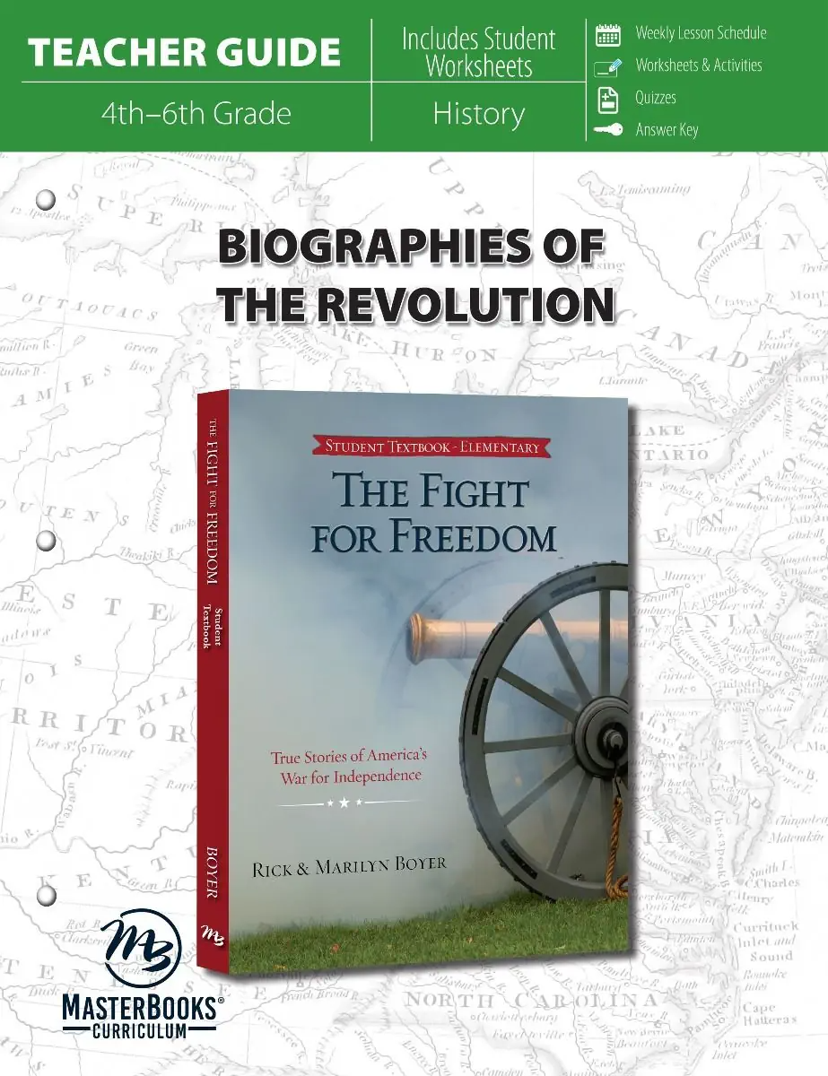 Biographies of the Revolution Set Grades 4-6