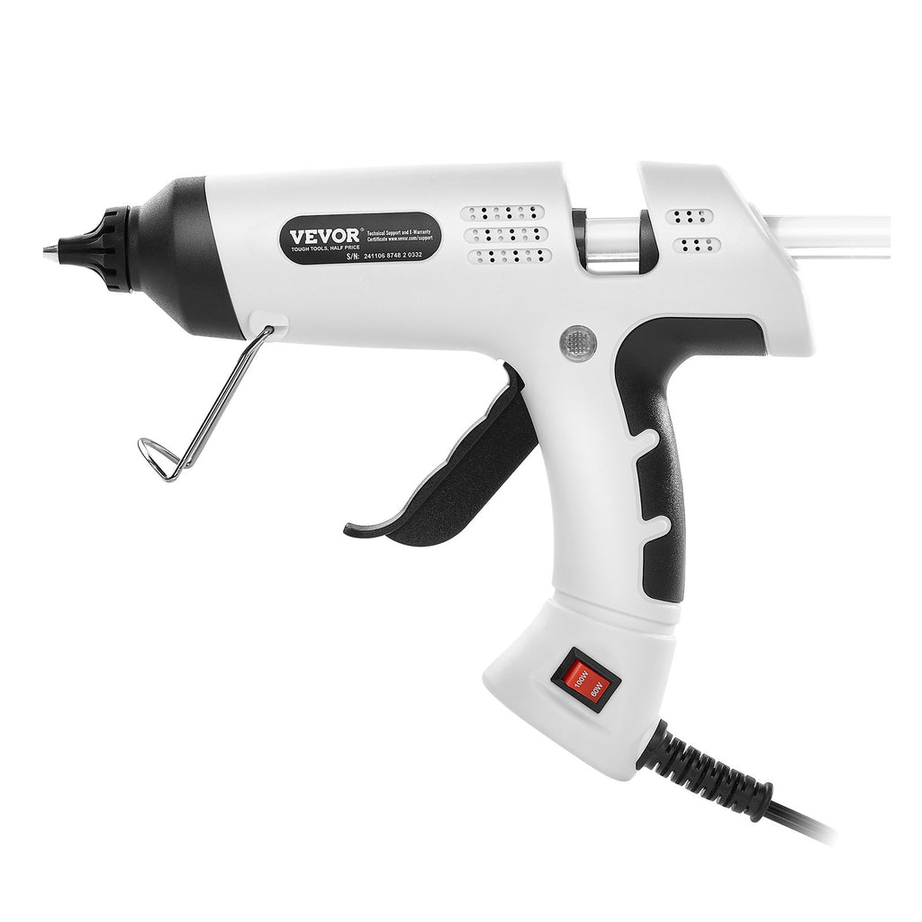 VEVOR Hot Glue Gun, Dual Power, Mini Hot Glue Gun With 20 Premium Glue Sticks And Oxford Cloth Bag