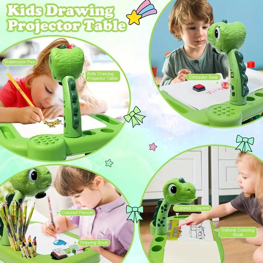 Dinosaur Projector Drawing Table