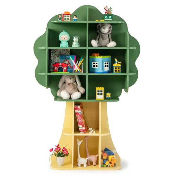 Kids Bookcase Shelf Storage Organizer With Open Storage Shelves