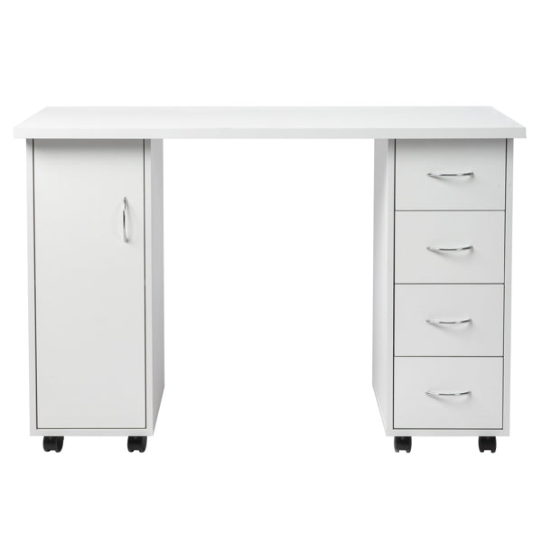 Compact Computer Desk On Wheels