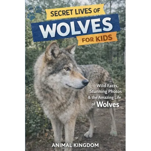 Secret Lives of Wolves for Kids: Wild Facts, Stunning Photos inside the Amazing Secret Daily Life of Wolves for Kids Aged 6-12