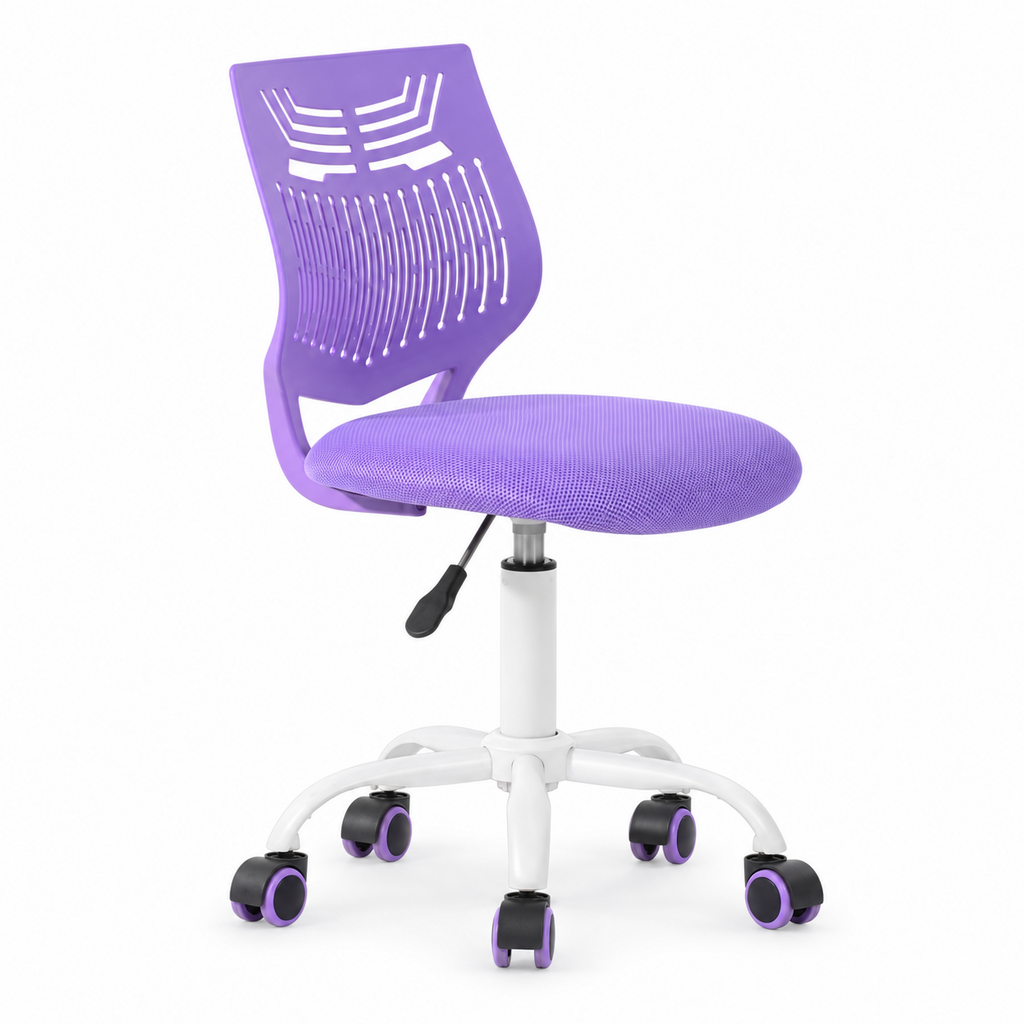 Choose Your Color Pink Green or Purple Height-Adjustable Swivel Student Desk Chair with Mesh Back and Padded Seat (Copy)