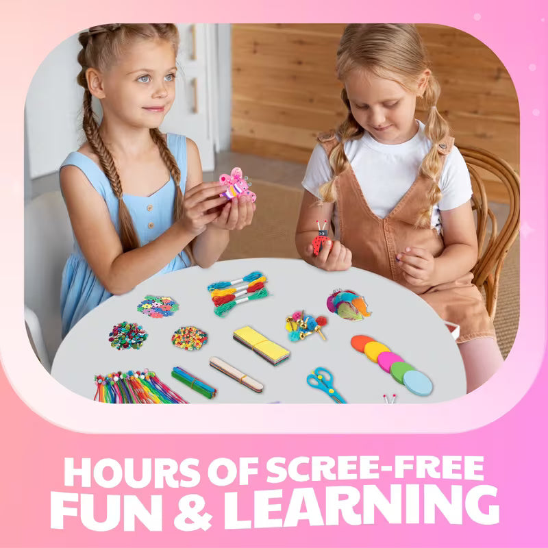 1,000 Piece Craft Suppy Kit