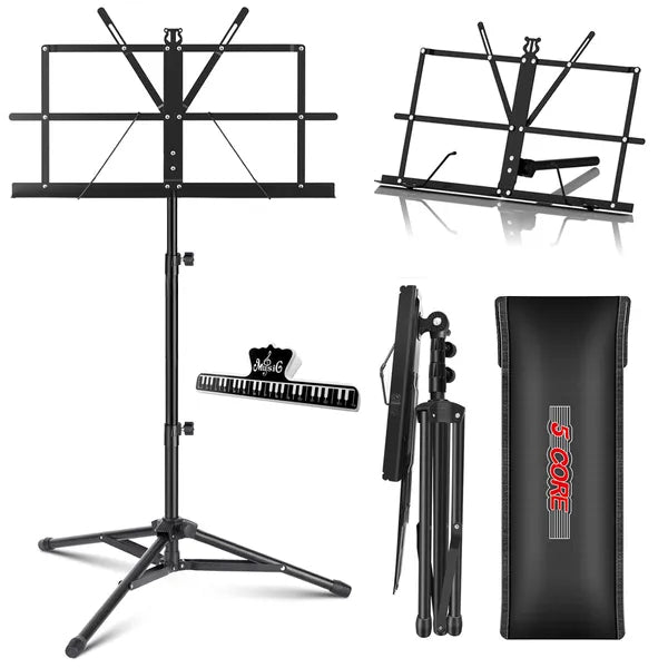 5 Core Music Stand Adjustable