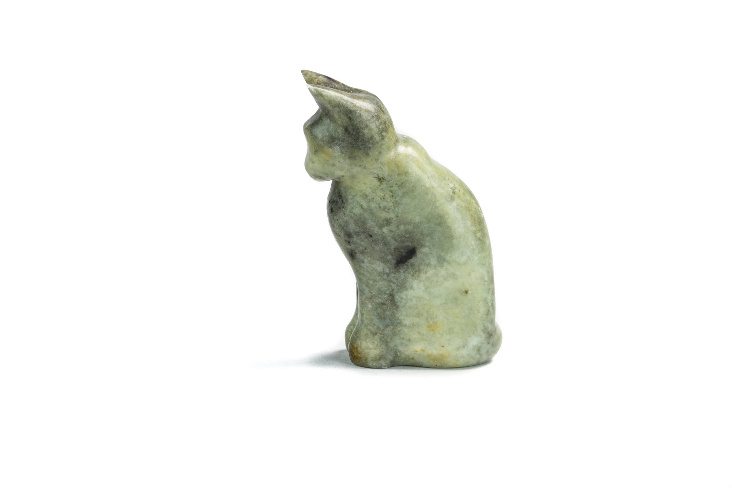 Cat Soapstone Carving Kit for Kids
