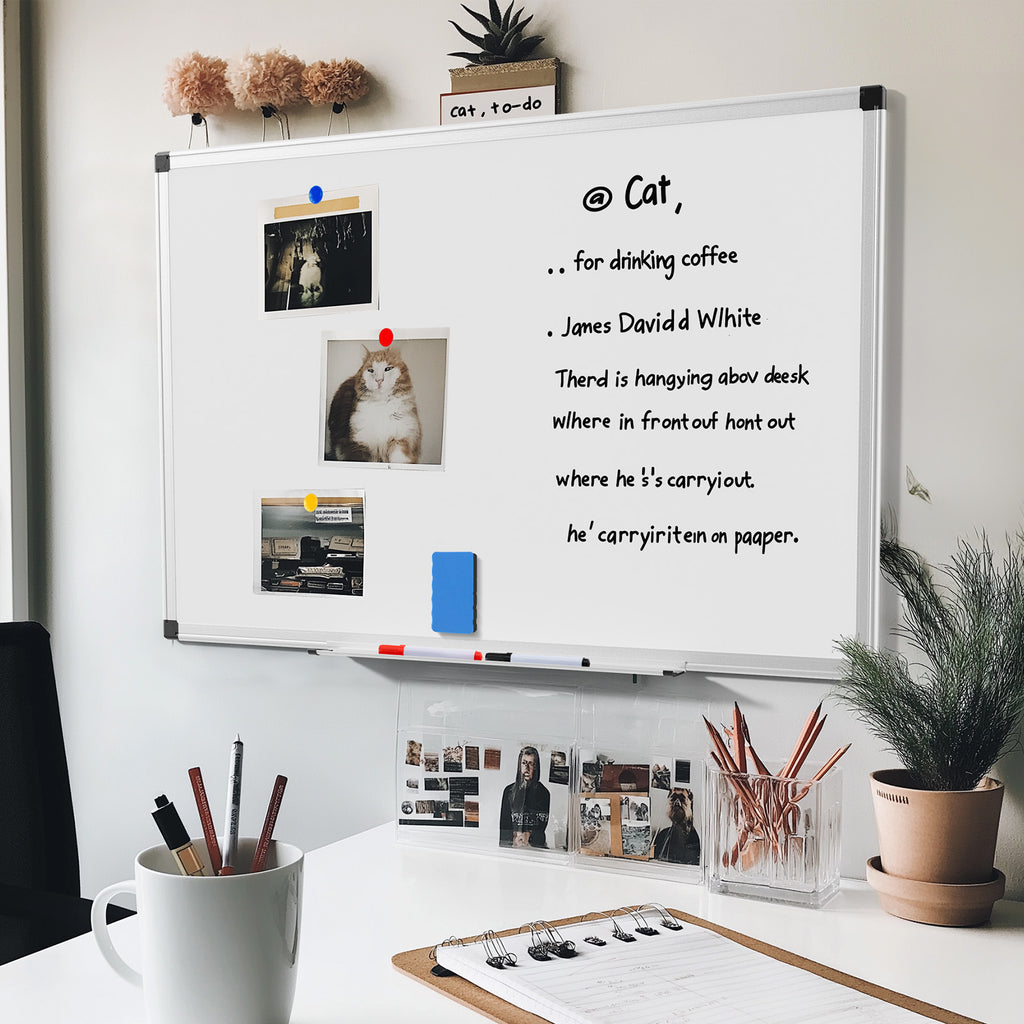 Magnetic Dry Erase Board  36 X 24 Inches