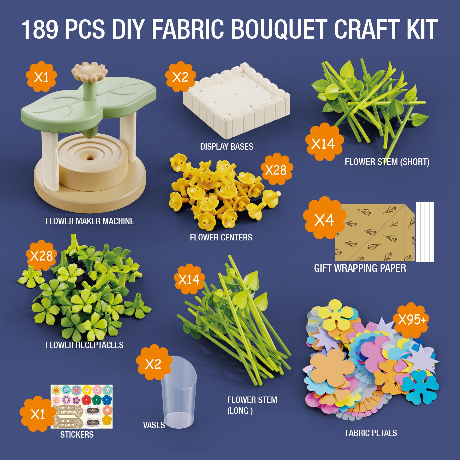 DIY Flower Making Machine 189PCS