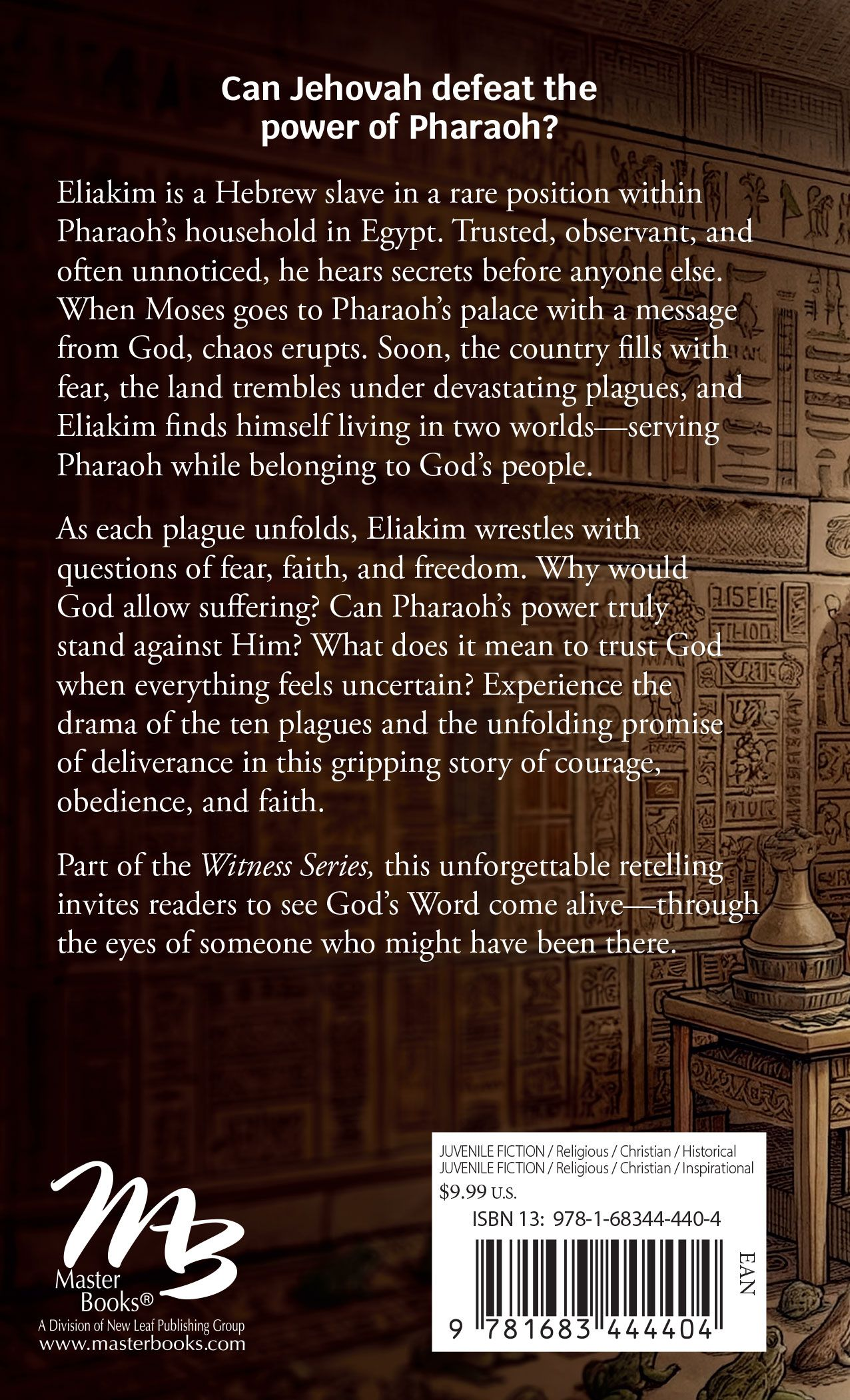 Eliakim and the 10 Plagues | Ages 8-17