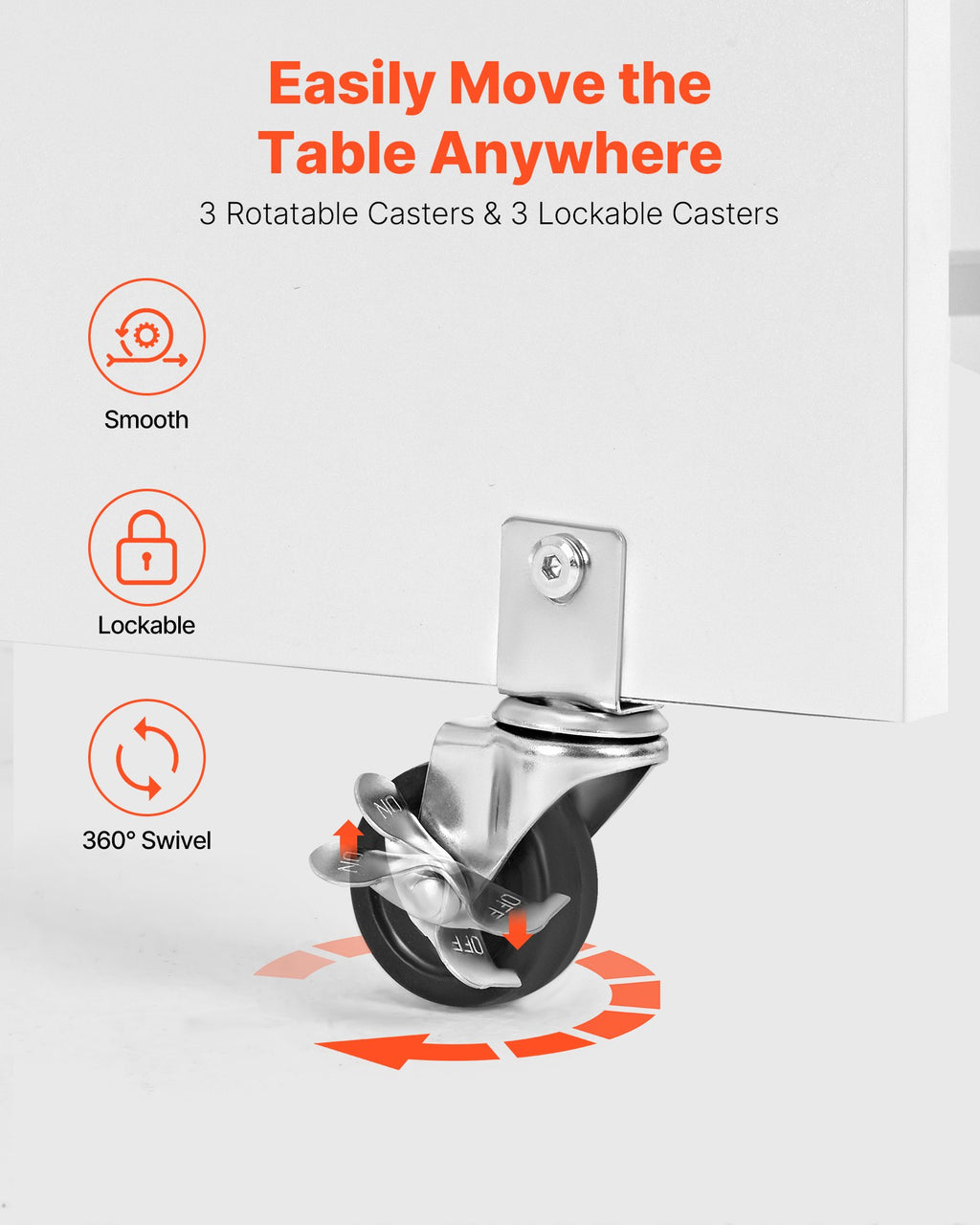 Folding Sewing Table, Multipurpose Sewing Machine Table With Cabinet, Charging Station