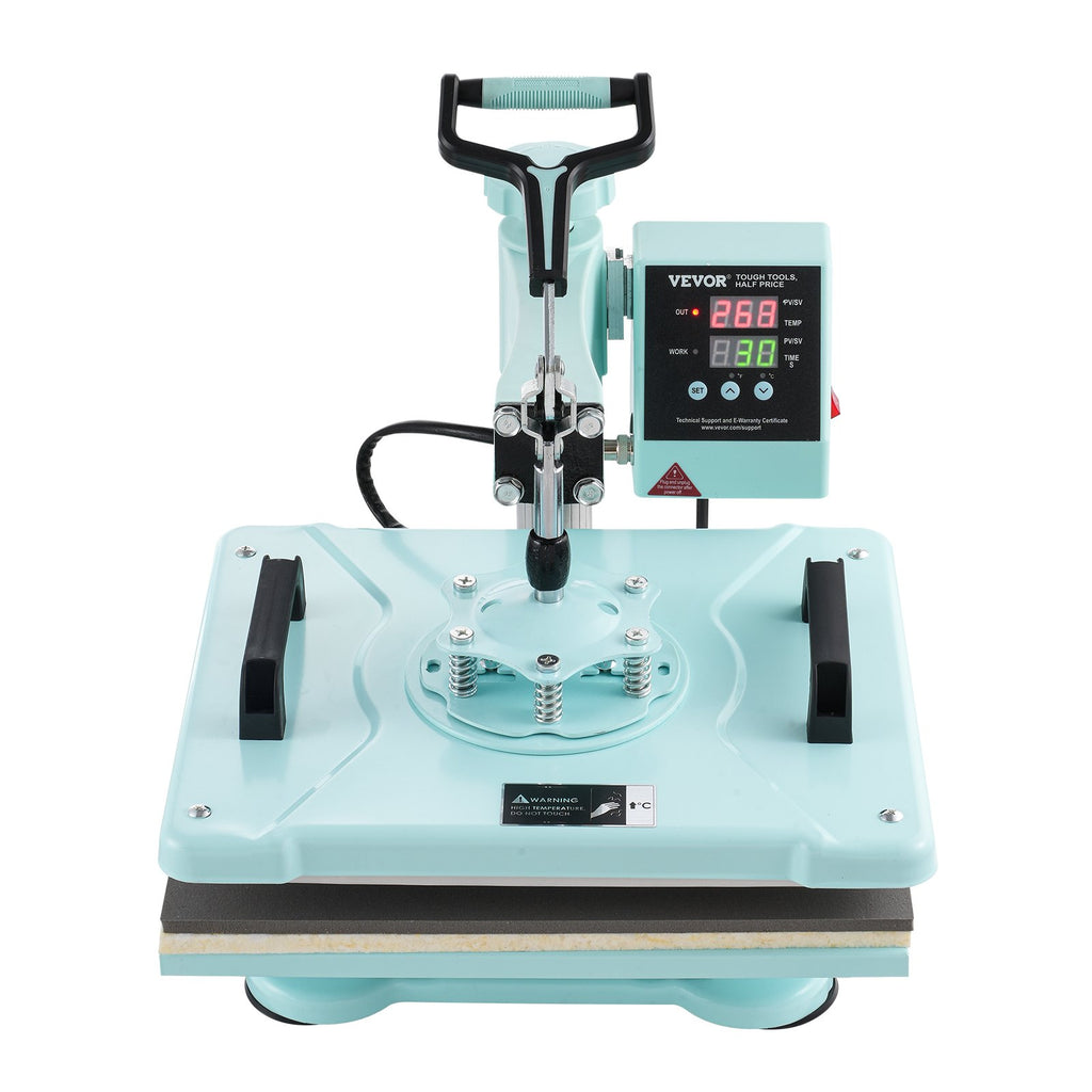 Heat Press Machine 12x15 In 5 In 1 With 30oz Tumbler Press