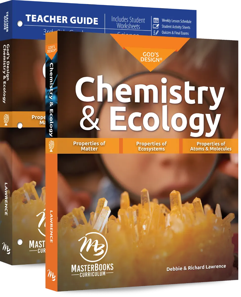 God's Design for Chemistry & Ecology Set (MB Edition) Grades 3-8