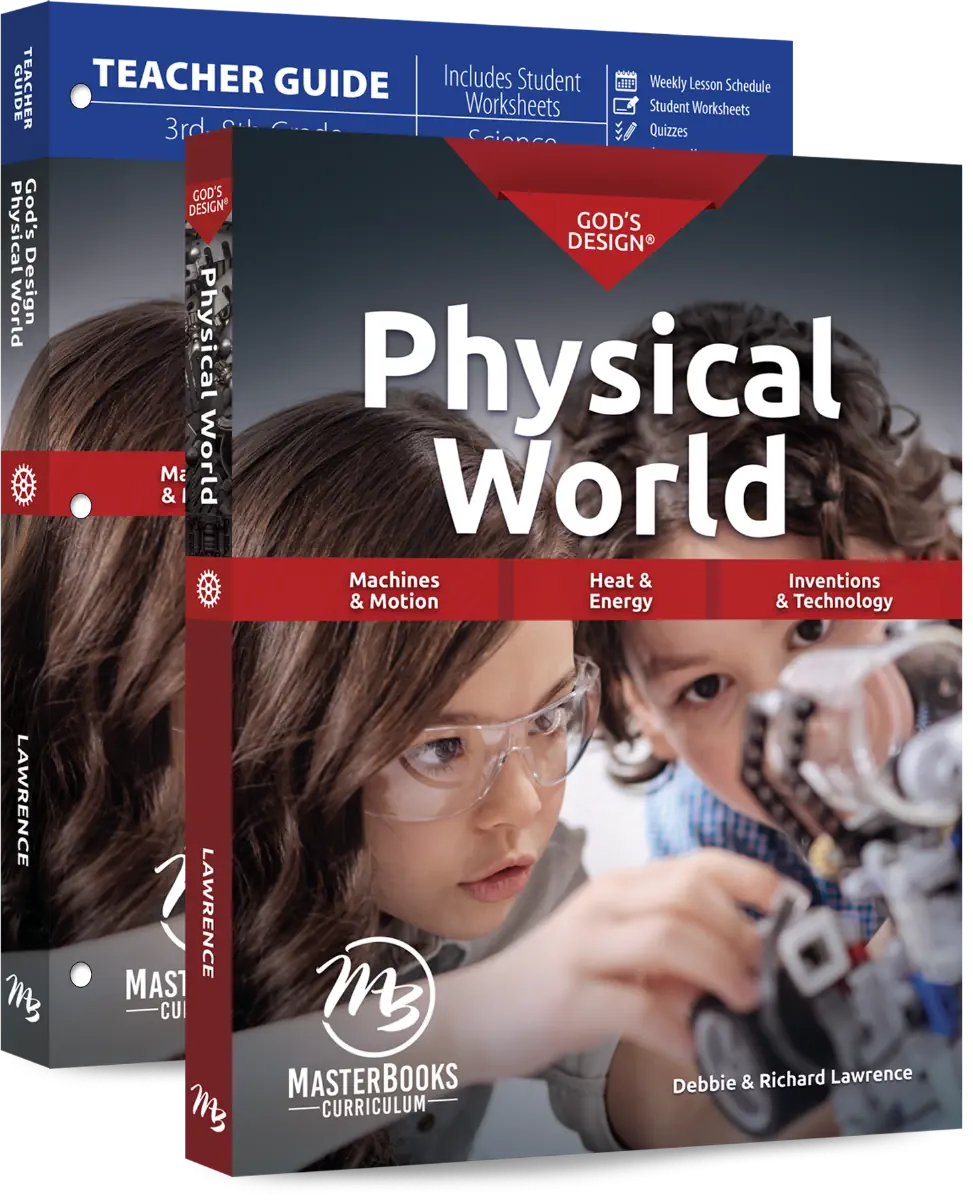 God's Design for the Physical World Set (MB Edition) Grades 3-8