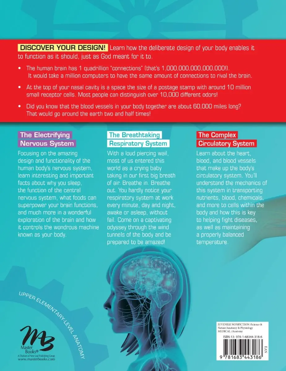 Elementary Anatomy: Nervous, Respiratory, and Circulatory Systems (Set) Grades 4-6