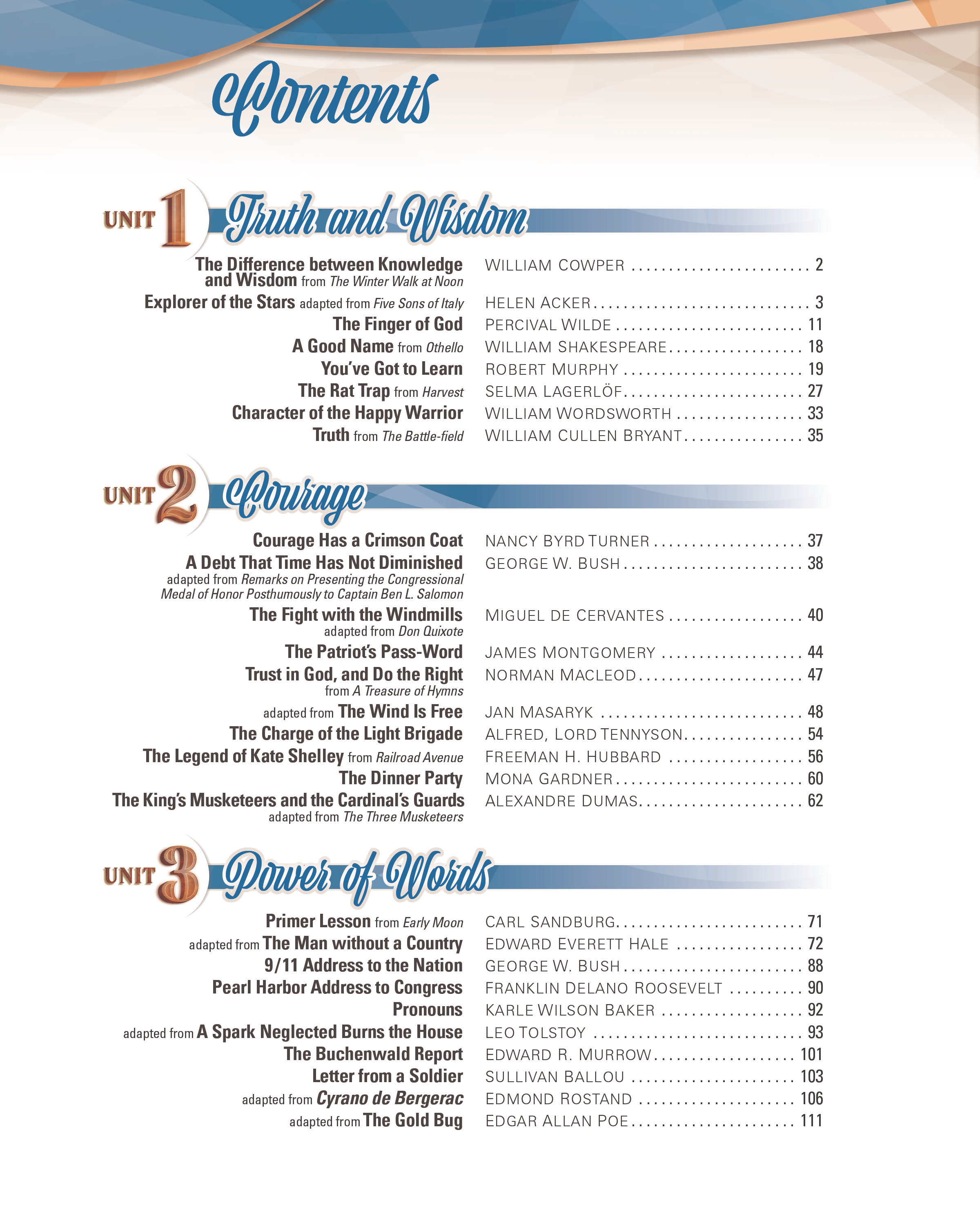 Abeka Themes in Literature 9th Grade (Used, Good Condition, Some Highlighting Throughout Book)