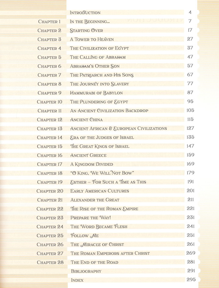 Masterbooks | The World's Story Volume 1: The Ancients | Used Good Condition Student Names on Cover