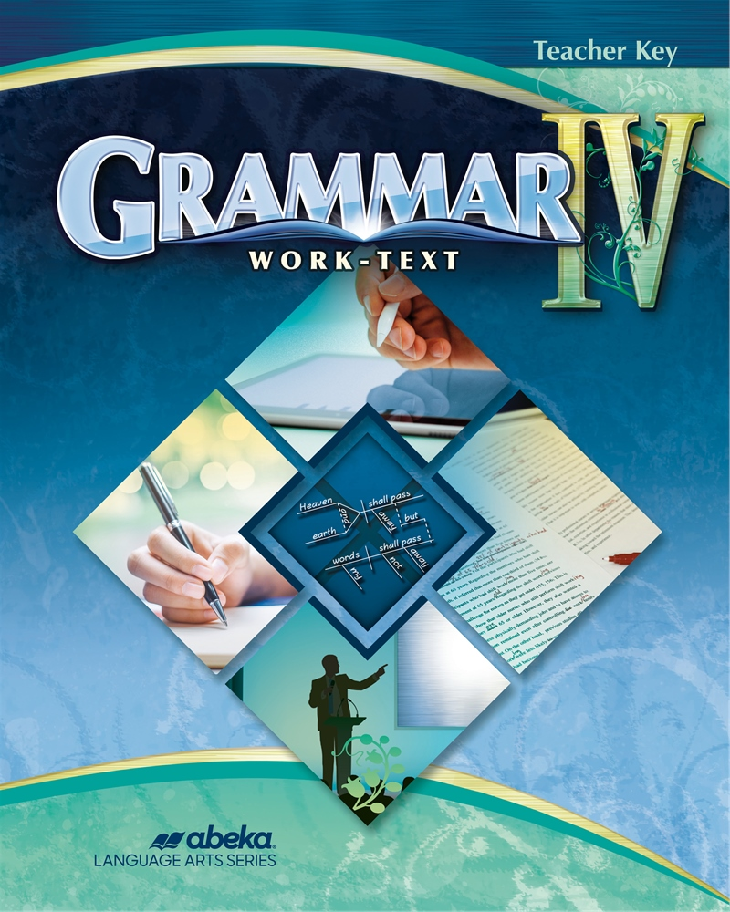 Abeka 10th Grade Grammar IV Teacher Key | Used Like New