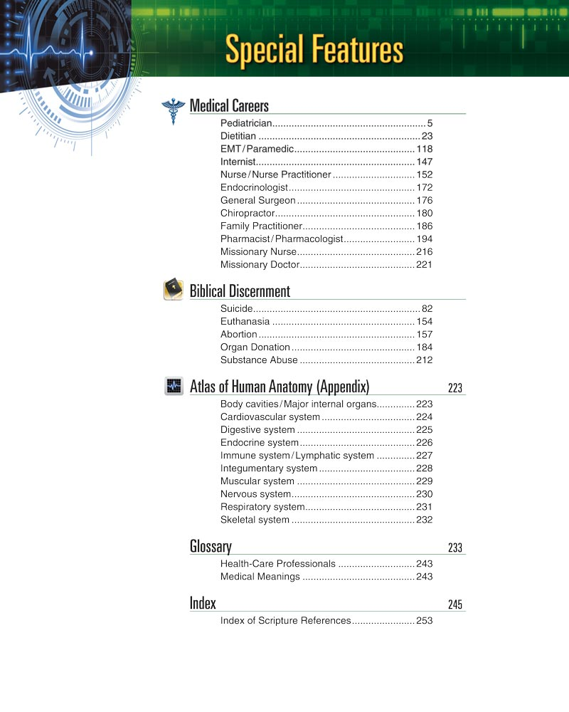 Abeka 8th Grade – 12th Grade Health in Christian Perspective |Used Highlighting Throughout