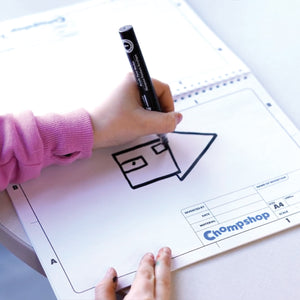 Chompshop Inventor's Workbook For Chompshop Educational STEM Tool for Critical Thinking and Hands-On Learning