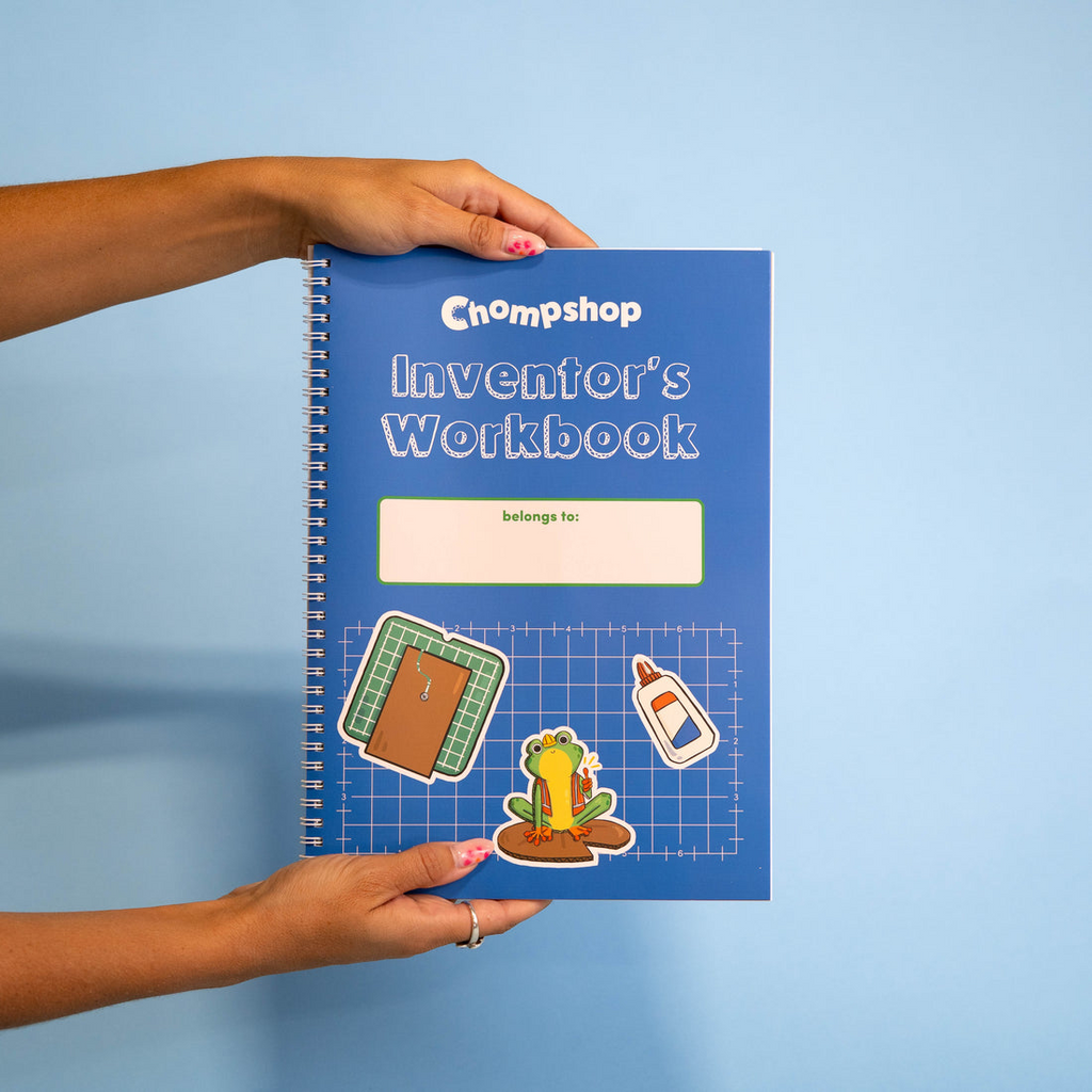 Chompshop Inventor's Workbook For Chompshop Educational STEM Tool for Critical Thinking and Hands-On Learning