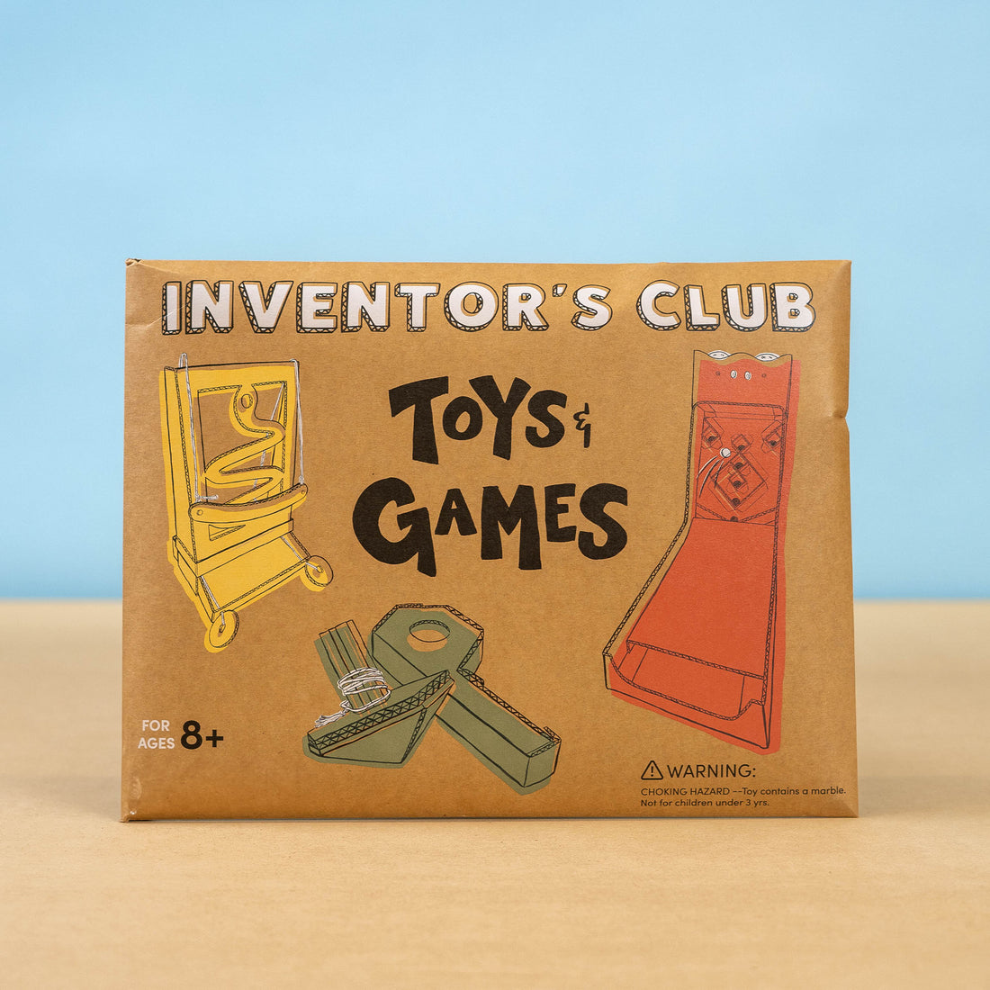 Project Pattern Pack: Toys & Games (Ages 8+) For Chompshop Educational STEM Tool for Critical Thinking and Hands-On Learning