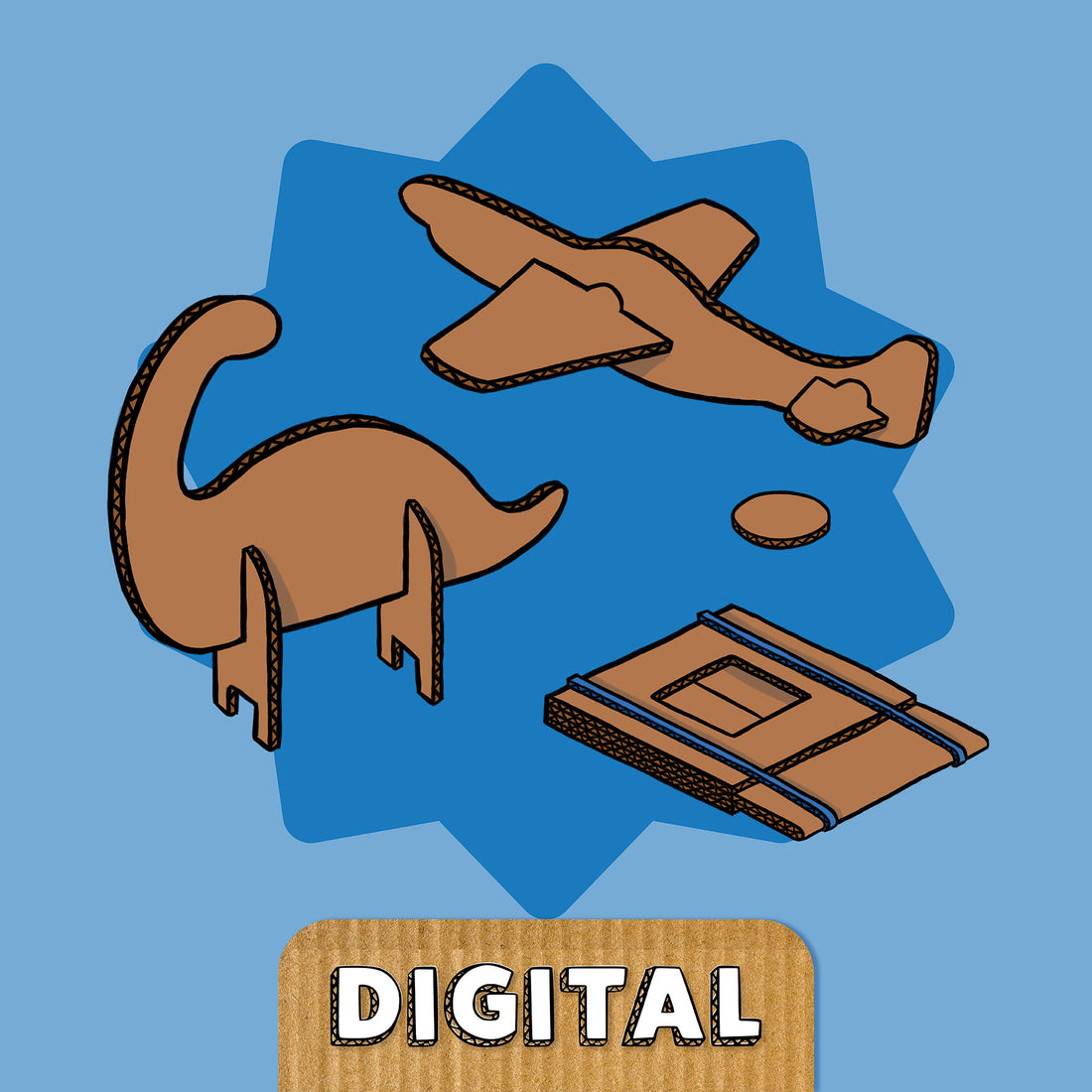 Digital Project Download: Starter Pack (Ages 5+) ( Digital Product) For Chompshop Educational STEM Tool for Critical Thinking and Hands-On Learning