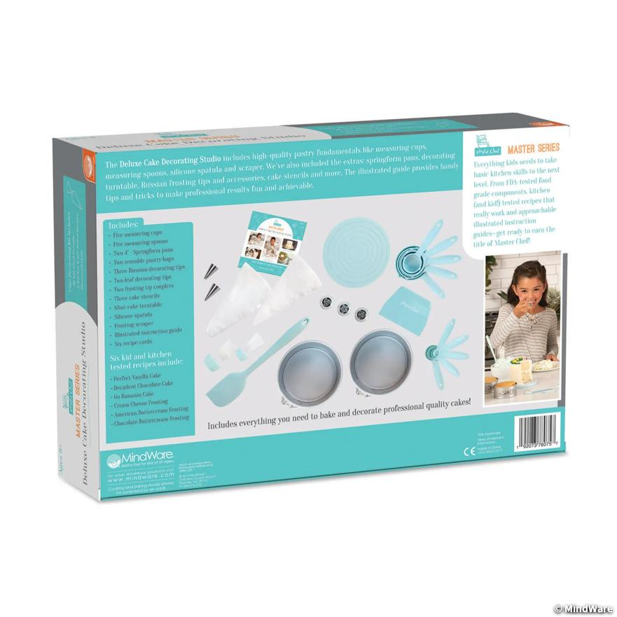 Playful Chef: Deluxe Cake Decorating Studio For Kids