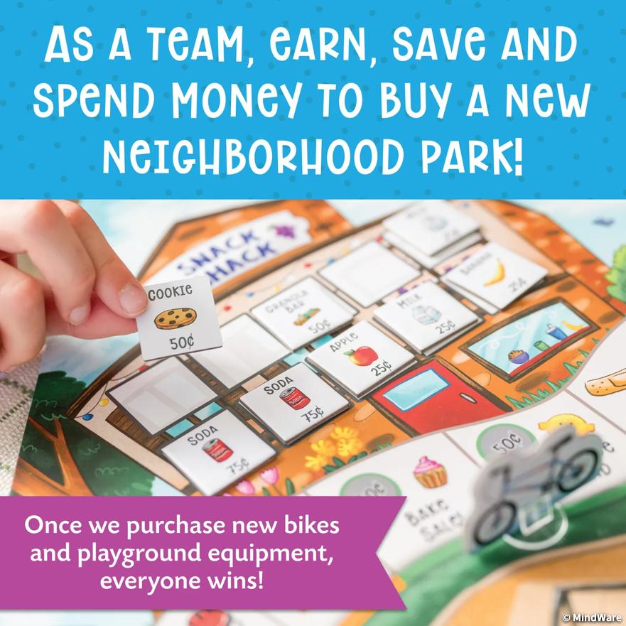 Money Bunch: Save, Spend, Share Peaceable Kingdom Cooperative Board Game