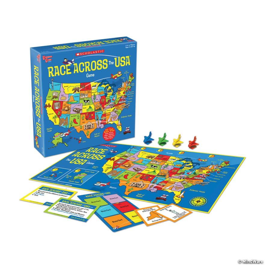 Scholastic® Race Across the USA™ Game