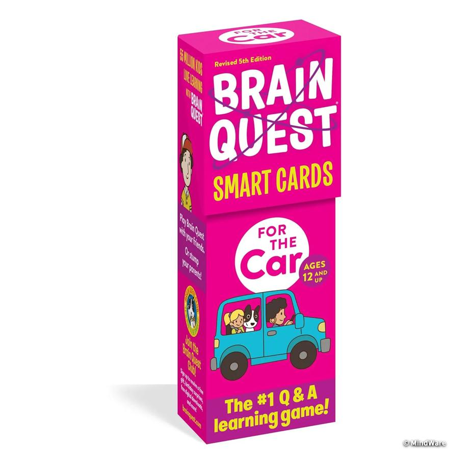 Brain Quest Smart Cards: For The Car (Revised 5th Edition)