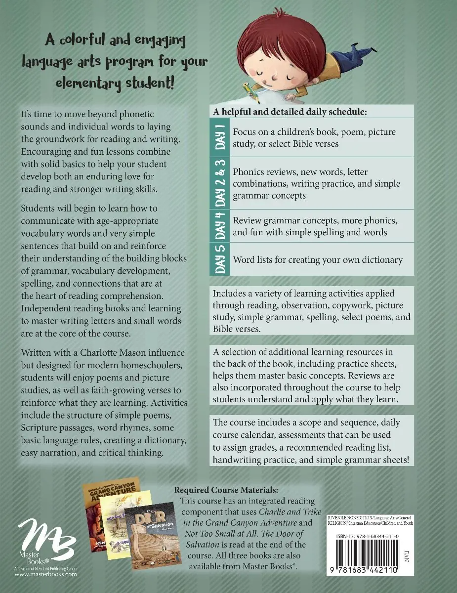 Language Lessons for a Living Education: Level 1 | Grade 1