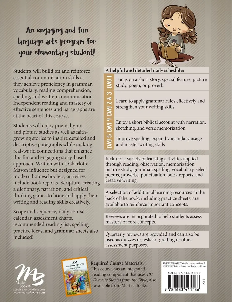 Language Lessons for a Living Education 5 | Grade 5