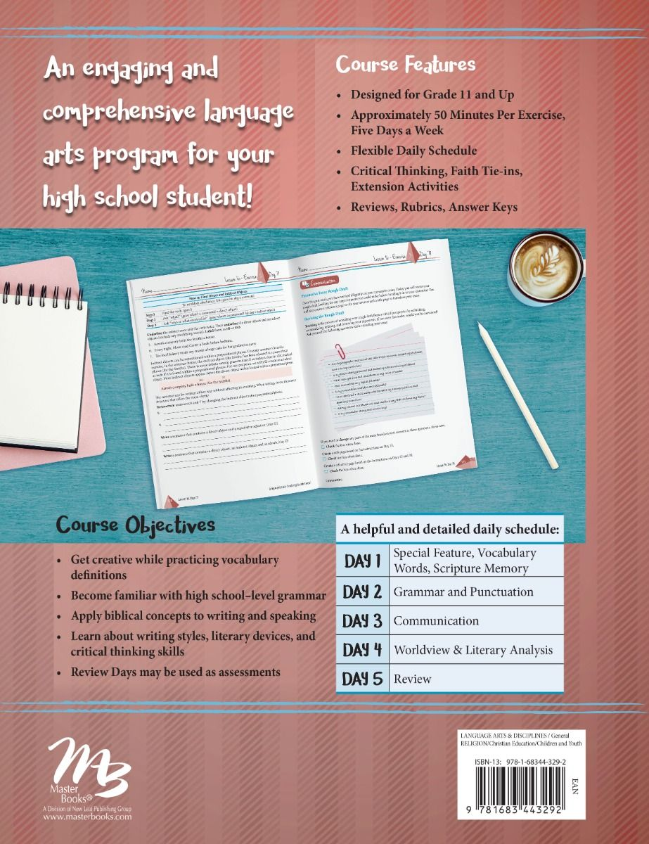 Language Lessons for a Living Education Grade 11 | 1 Year 1 Credit