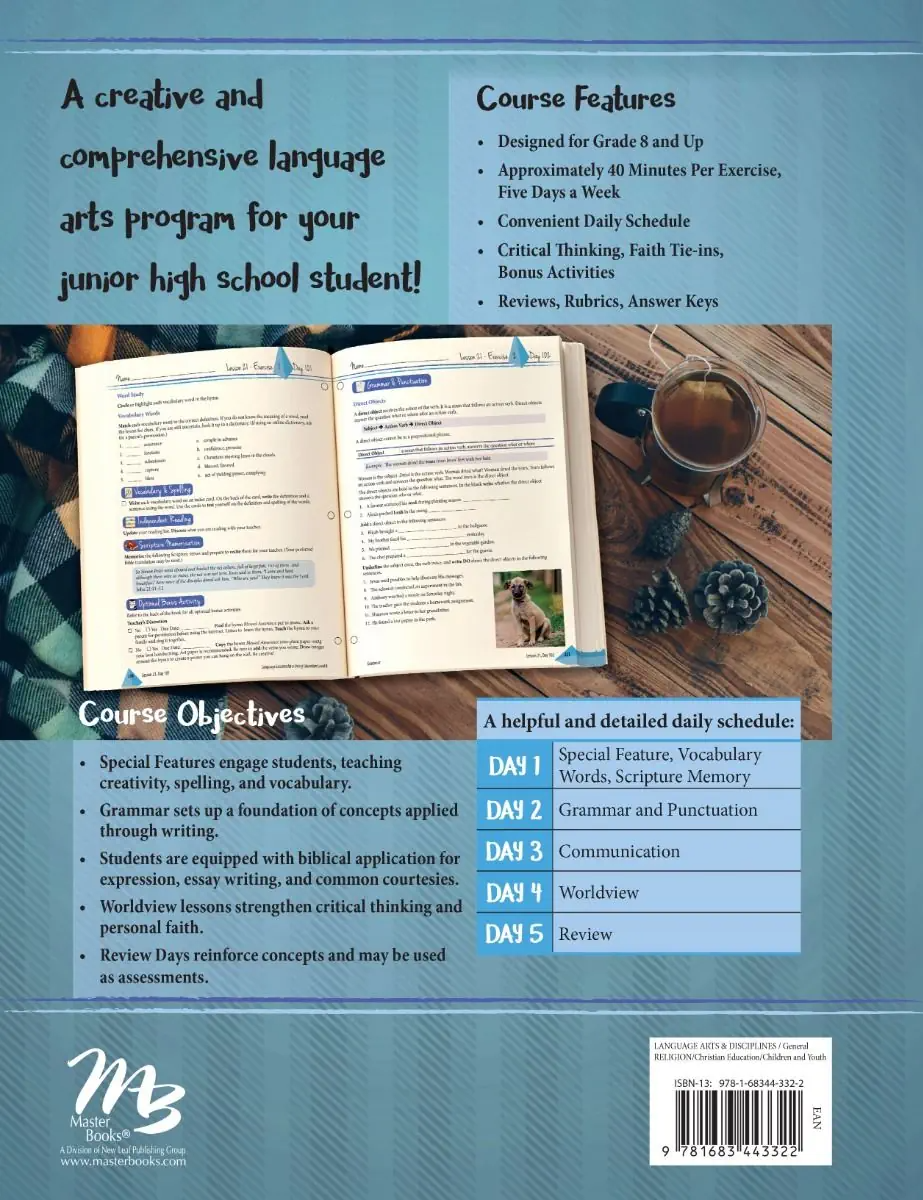 Language Lessons for a Living Education 8 | Grade 8 [1 Year / 1 Credit]