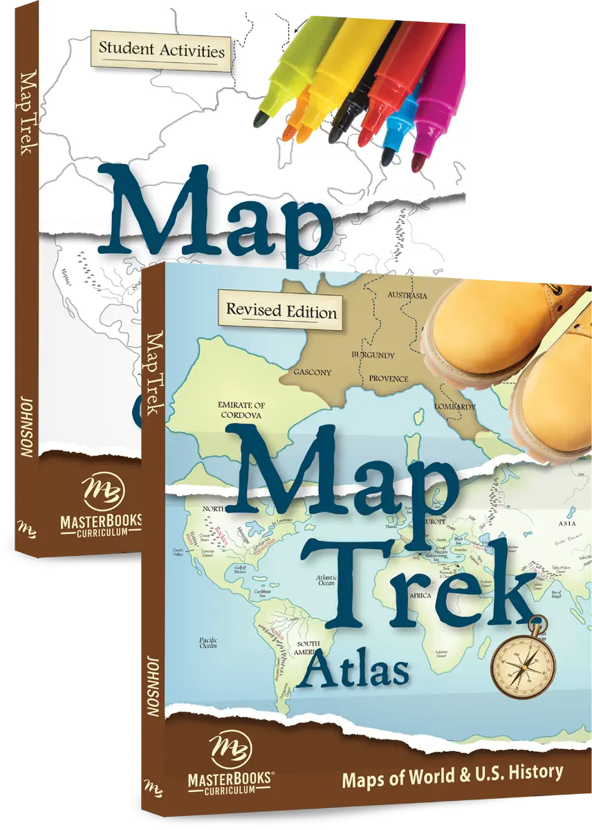 Map Trek: Set (Atlas & Outlines)