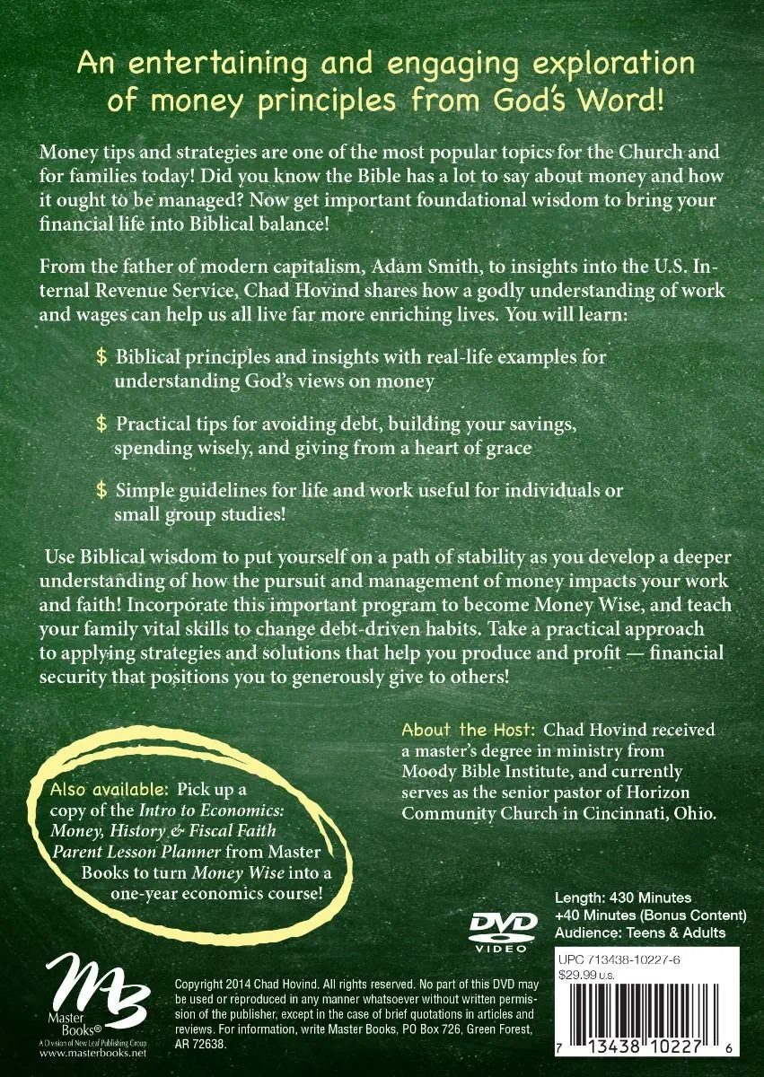 Money Wise (For Grade Level 10-12) DVD