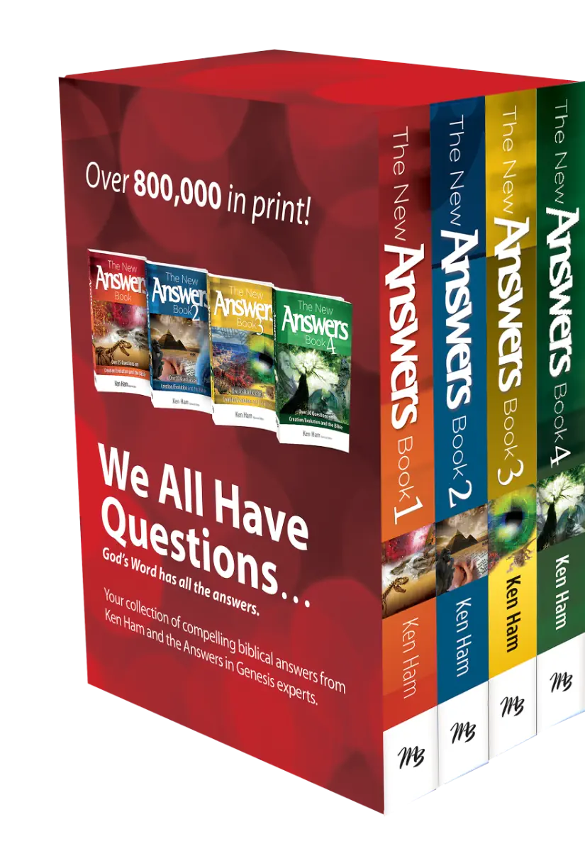 4 Volume Answers Book Box Set