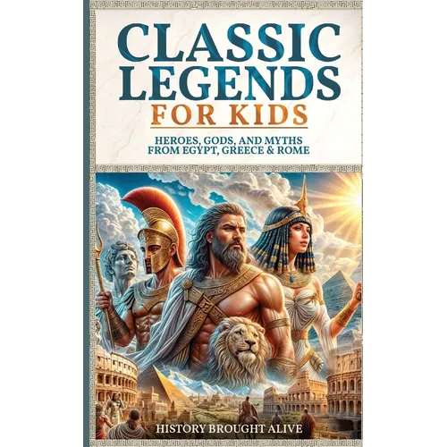 Classic Legends For Kids: Heroes, Gods, And Myths From Rome, Egypt & Greece: 3 books in 1