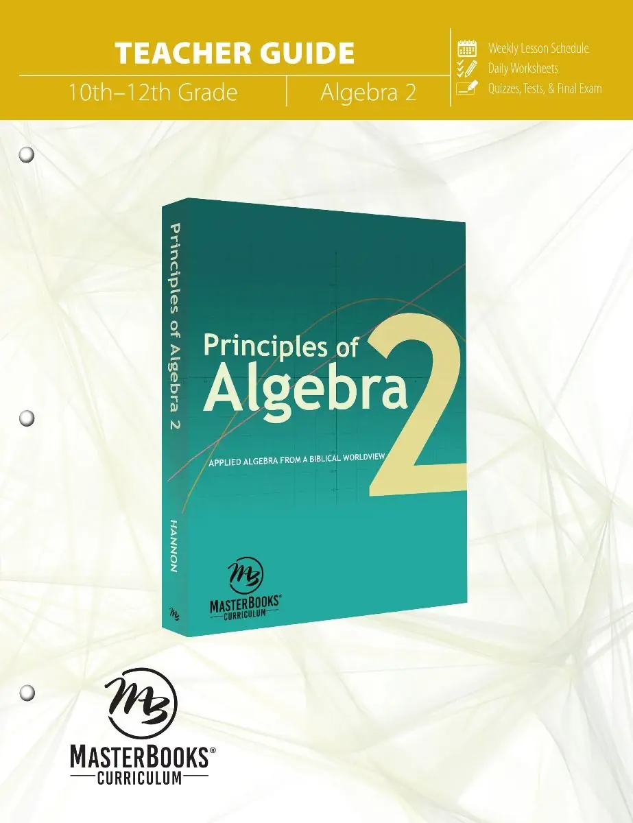 Principles of Algebra 2 Grade 10-12 (1 Year/ 1 Credit)