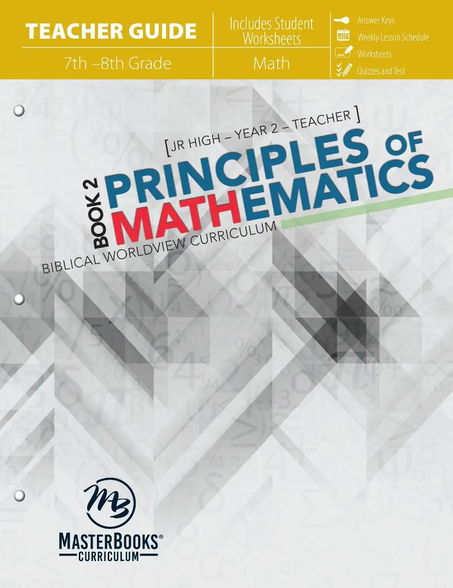 Principles of Mathematics Book 1 Grade 7-8