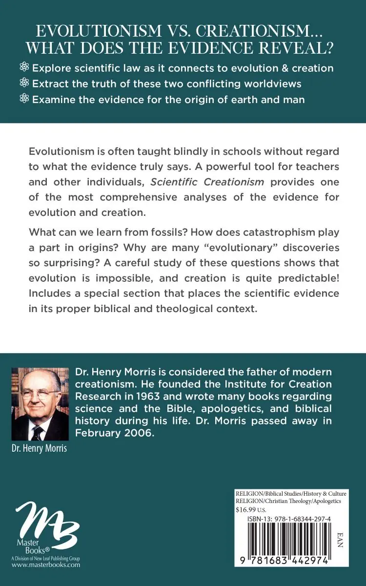 Scientific Creationism (The Henry Morris Signature Collection)