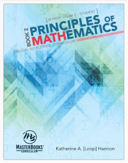 The Principles of Mathematics Book 2 Grades 7-8