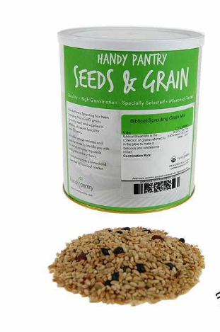 Biblical Bread Grain Mix (Organic) Grow sprouts or grind to make flour.