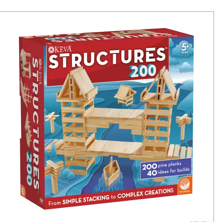 KEVA: Structures 200 Plank Set